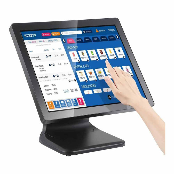 MUNBYN IPTS001 17 Inch POS Touch Screen Monitor