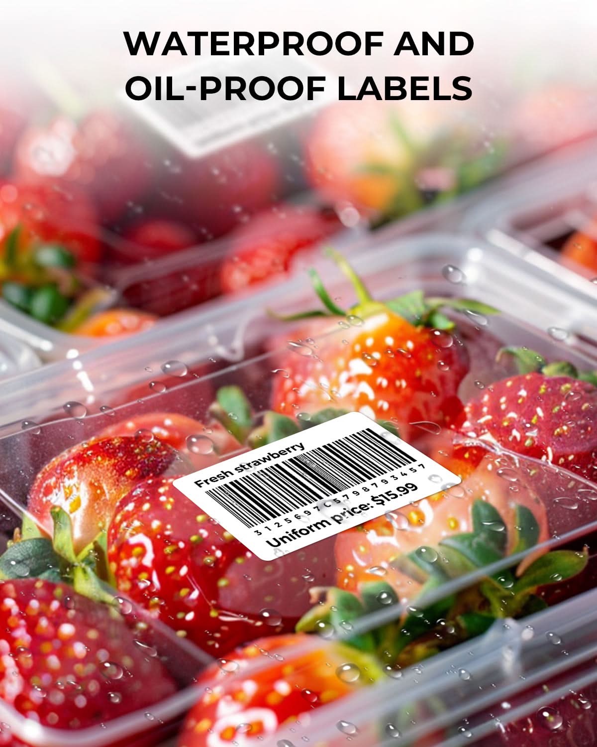 3" x 2" Generic Labels