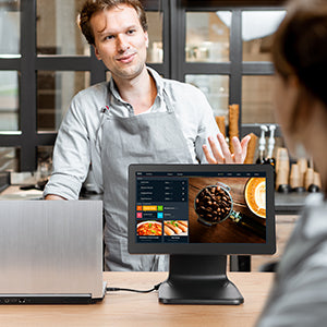 MUNBYN IPTS002 touchscreen monitor for a service counter