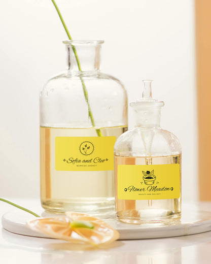 MUNBYN 2.25"x1.25" Generic Rectangle Series Thermal Labels (1000/Roll)