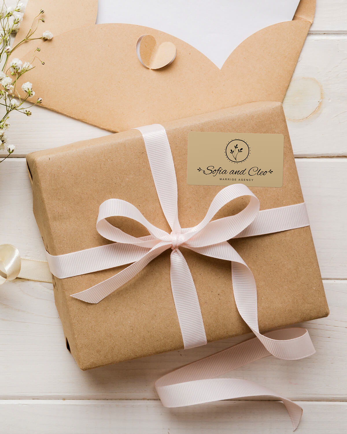 MUNBYN 2.25"x1.25" Generic Rectangle Series Thermal Labels (1000/Roll)