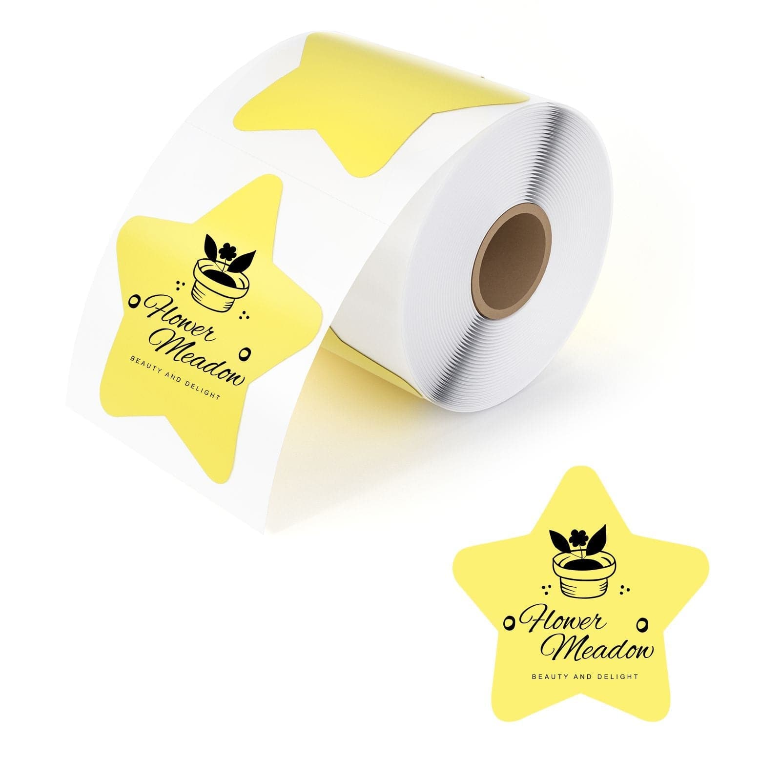 Get cute, custom stickers for your students with these easy-to-use star-shaped thermal labels. 