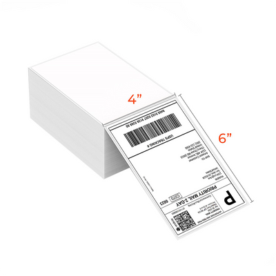 25x COUNT -4x6 fanfold DIRECT THERMAL LABELS UPS USPS FEDEX ETC 25x COUNT -4x6 fanfold DIRECT THERMAL LABELS UPS USPS FEDEX ETC