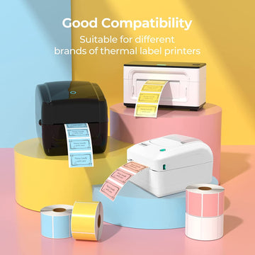 MUNBYN Rectangle Direct Thermal Sticker Labels