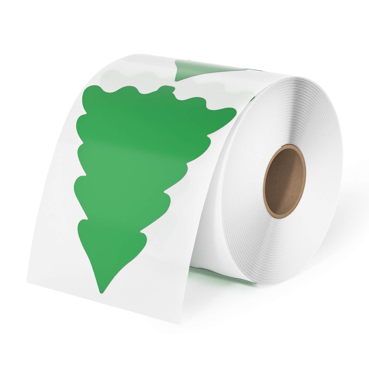 Pine Tree Direct Thermal Sticker Labels | 500 Labels Per Roll